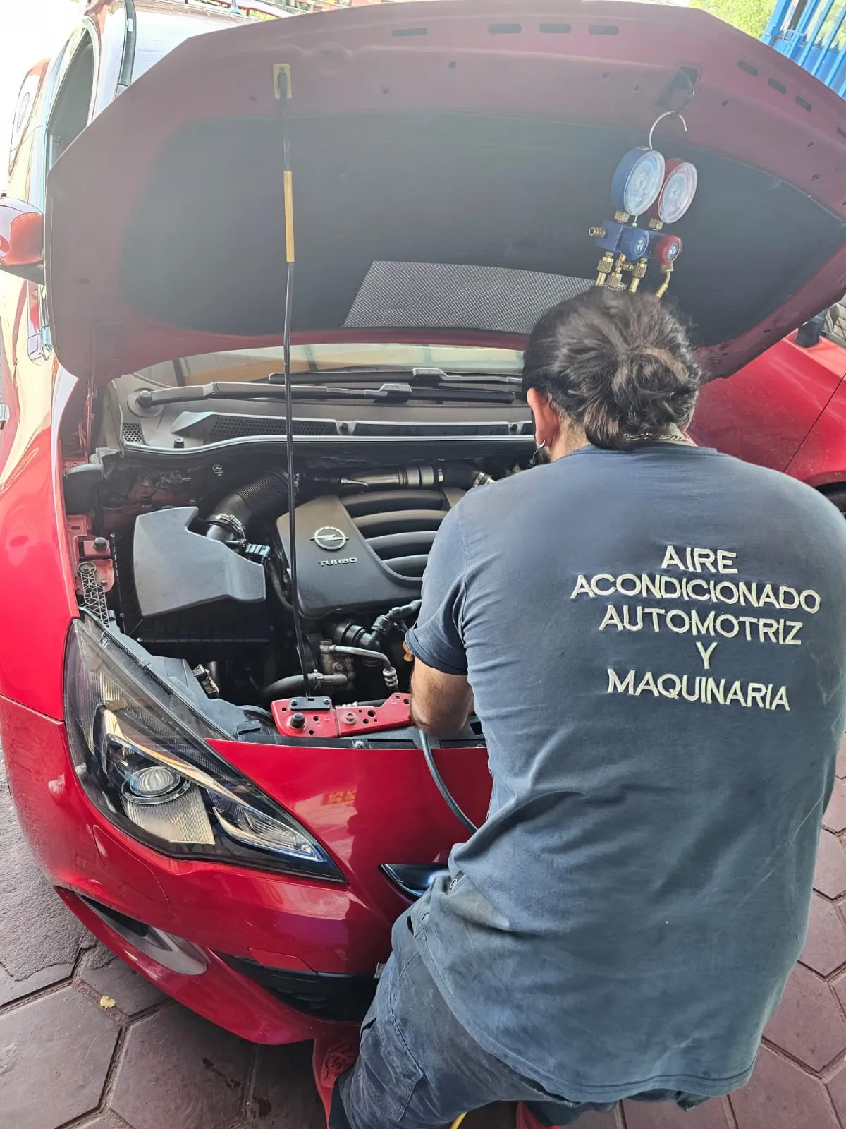 Escáner de Aire Acondicionado Automotriz